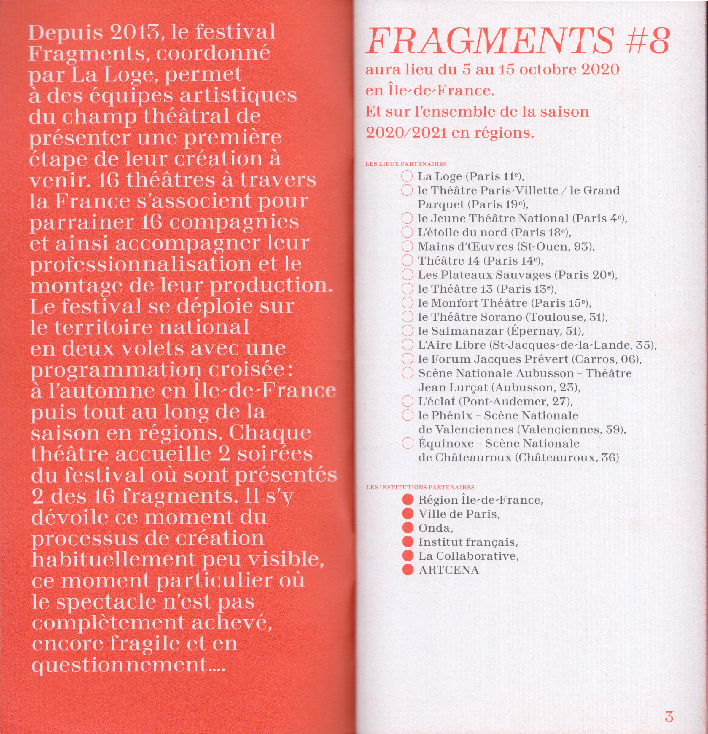 Cyril Makhoul - Fragments — programme