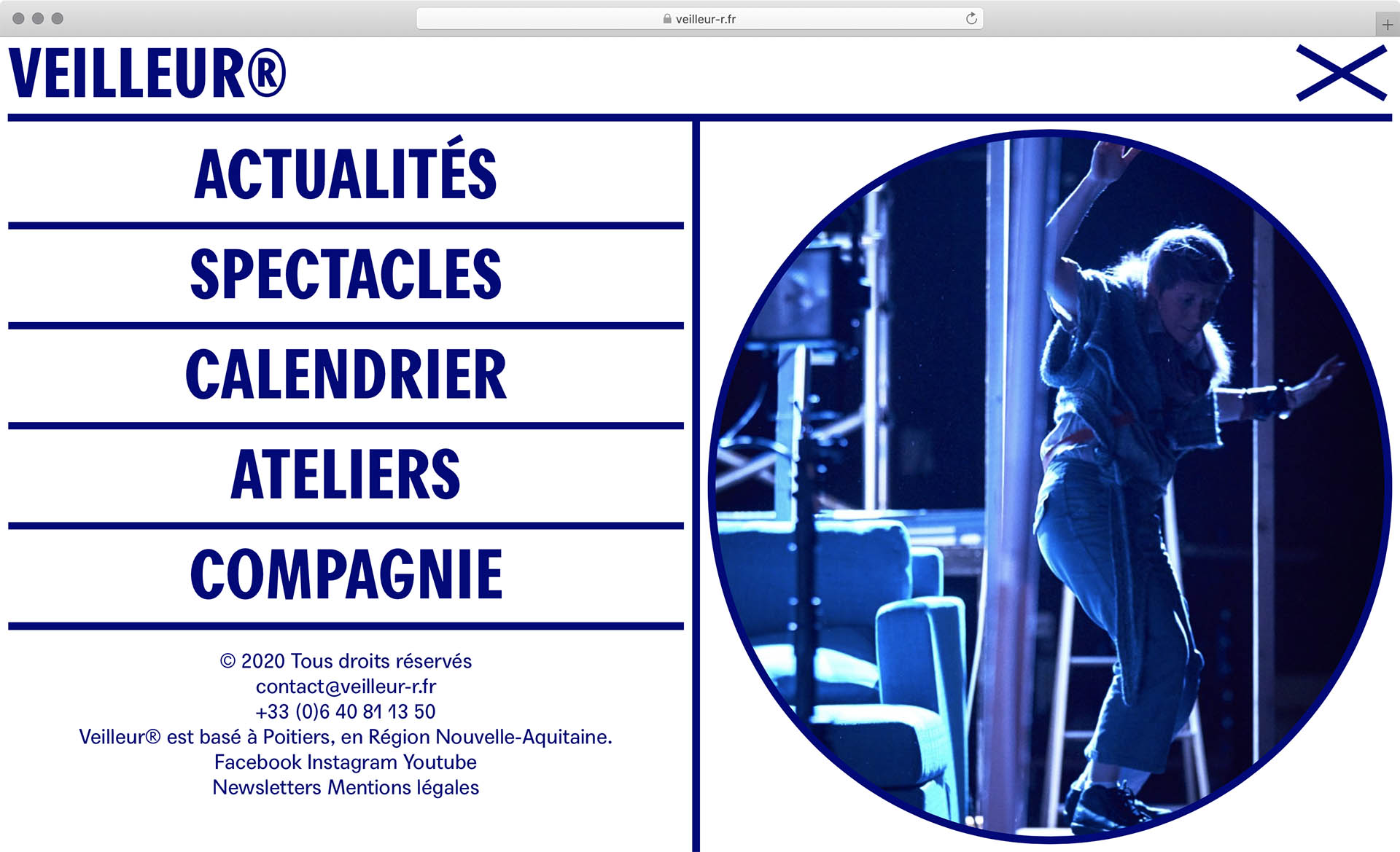 Cyril Makhoul - (link: https://veilleur-r.fr/ text: La compagnie du Veilleur®)— Visual Identity and webdesign.